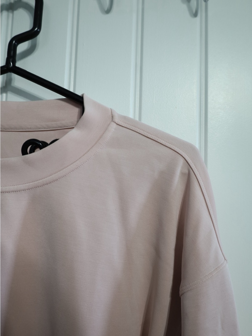 Lululemon Softstreme Perfectly Oversized Cropped Crew Flush Pink Estimated 6 - Picture 4 of 8
